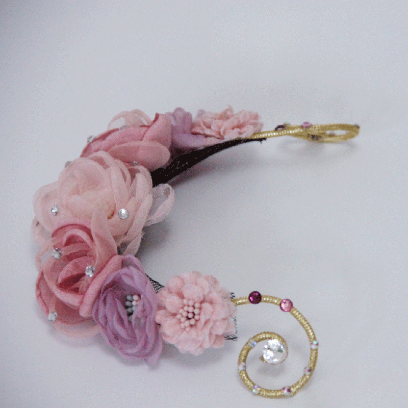 Elegant Custom Ballet Floral Hair Accessory