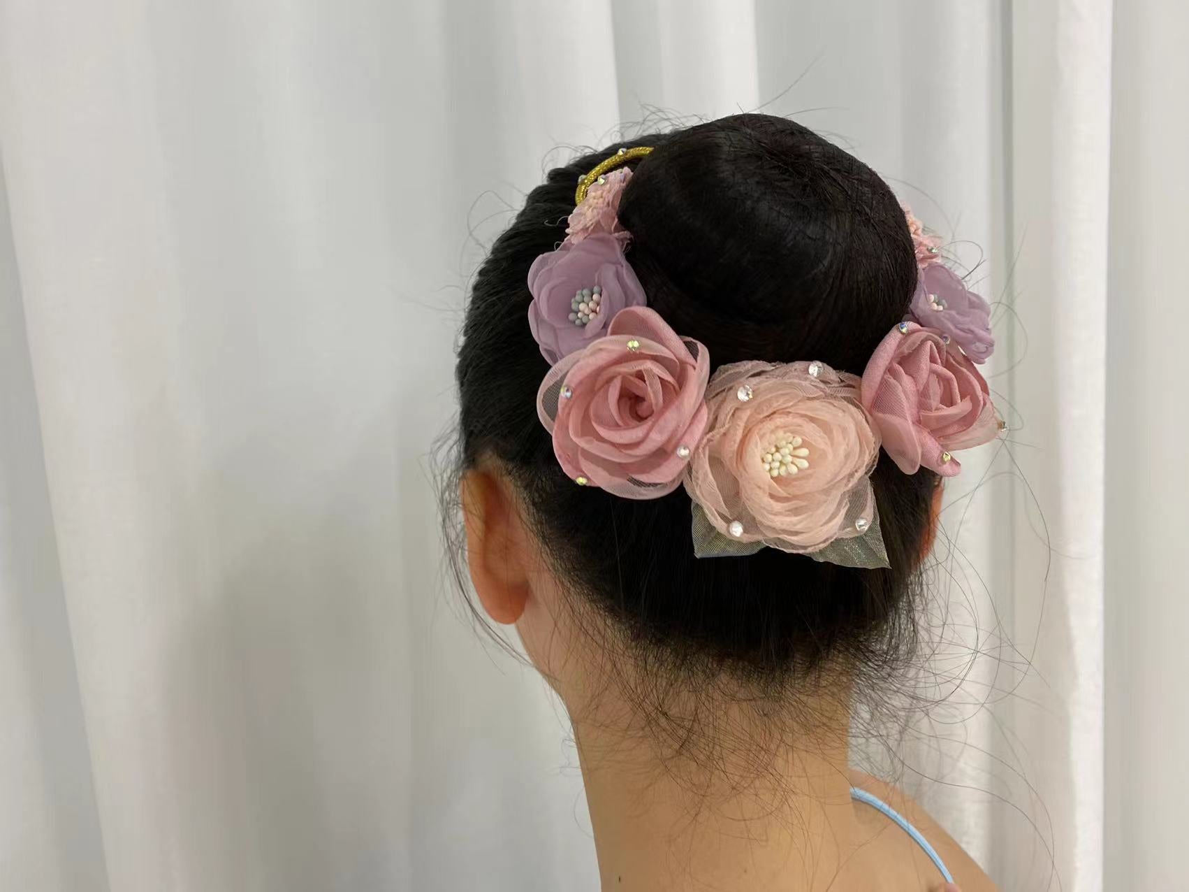 Elegant Custom Ballet Floral Hair Accessory