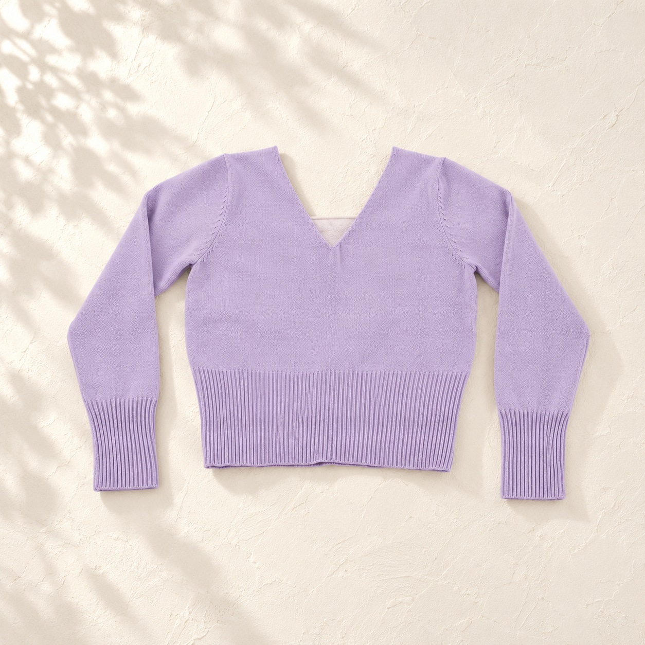 Soft Lilac ballet cardigan
