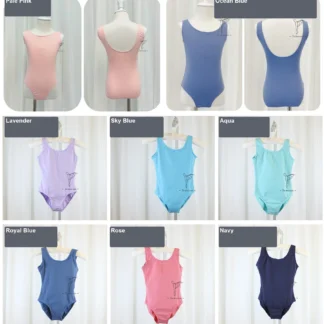 Graded Ballet Set (Grades 1-5) - Sleeveless Leotard, Belt and Bow